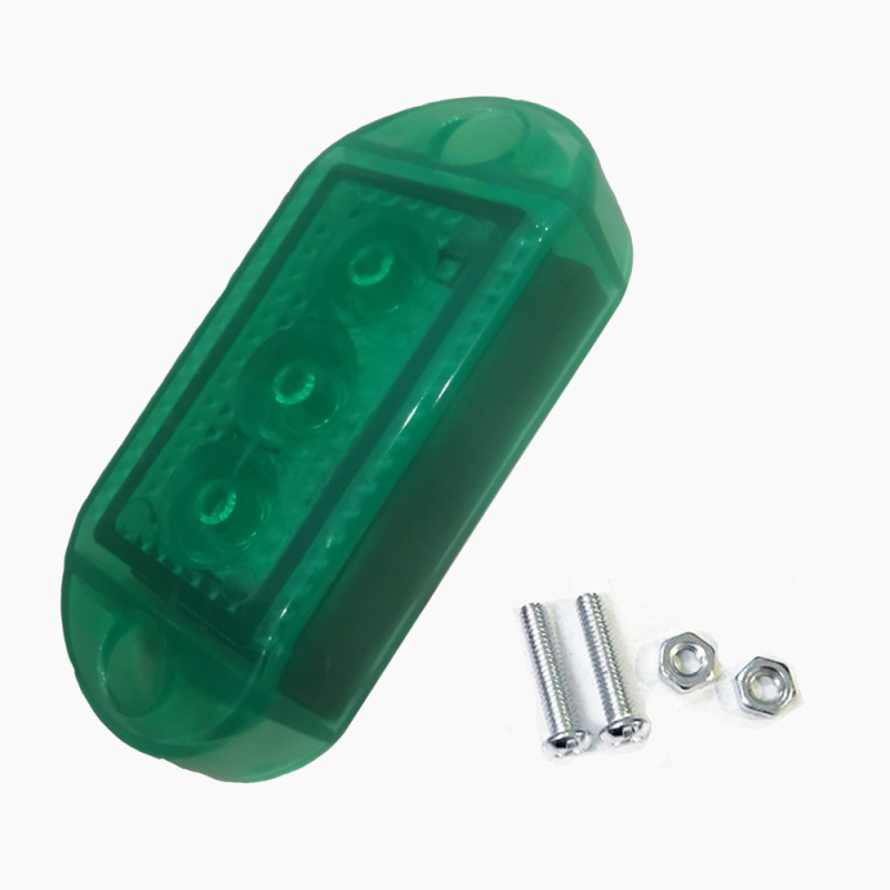 LED πλευρικό φως σήμανσης για φορτηγά, 3-LED, Universal 12-24V