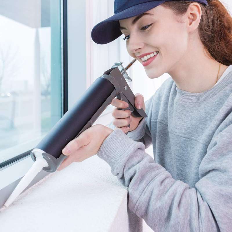 GREATCAULK дюза за уплътнител за врати и прозорци с остър връх (пластмасово тяло)