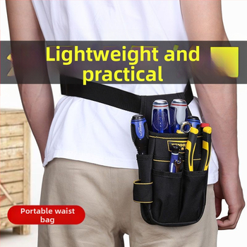 Τσάντα μέσης για εργαλεία – πολυλειτουργική, ανθεκτικό ύφασμα Oxford, για οικιακή χρήση