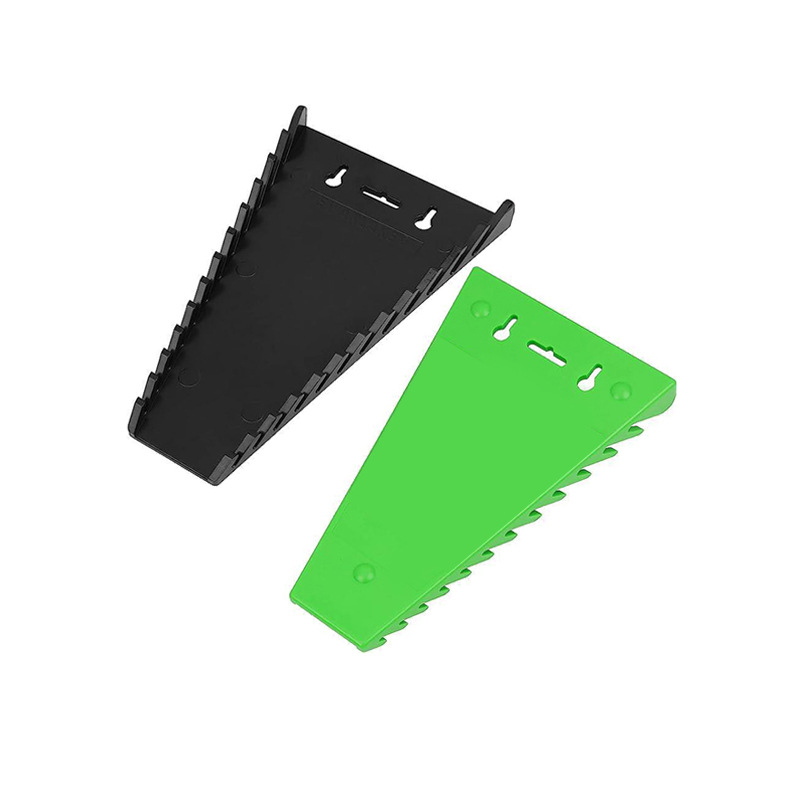 12 rekeszes műanyag mágneses kulcs- és szerszártároló levehető tálcával