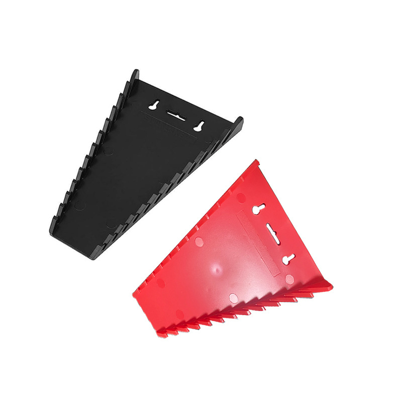 12 rekeszes műanyag mágneses kulcs- és szerszártároló levehető tálcával