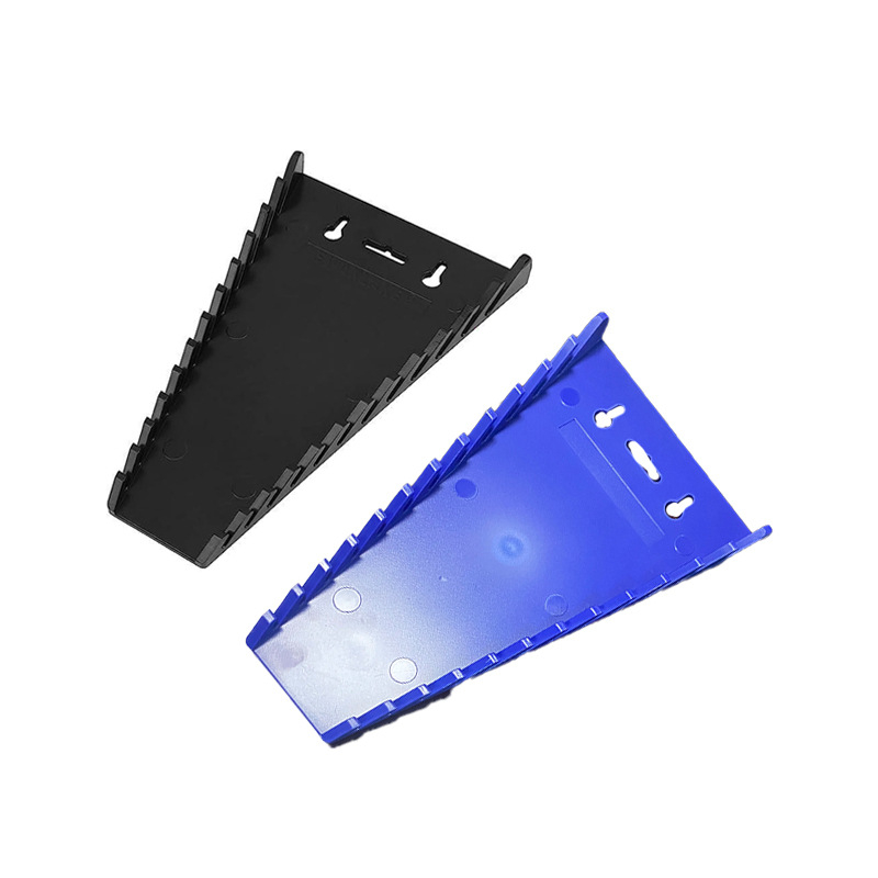 12 rekeszes műanyag mágneses kulcs- és szerszártároló levehető tálcával