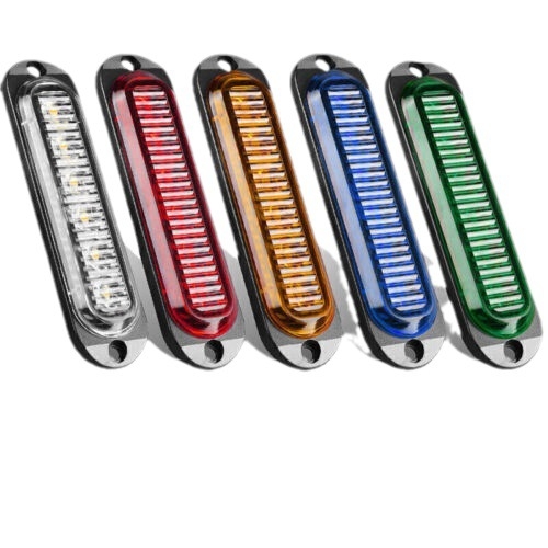 SRK-061 LED πλευρικό φως φορτηγού για φορτηγά, βαν, RV, pickup και ρυμουλκούμενα; LED 2835 0.2W, 10-30V, 1.2W, IP68, διάρκεια ζωής 50 000 h