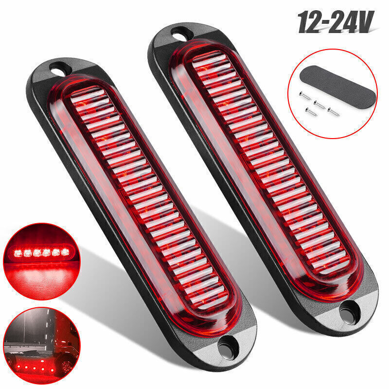 SRK-061 LED πλευρικό φως φορτηγού για φορτηγά, βαν, RV, pickup και ρυμουλκούμενα; LED 2835 0.2W, 10-30V, 1.2W, IP68, διάρκεια ζωής 50 000 h