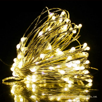 LED соларни медни жици светлини за външно осветление, Коледна украса, модел Solar Copper Wire Lamp, IP44 водоустойчивост, напрежение ≤36V, поддръжка за персонализация