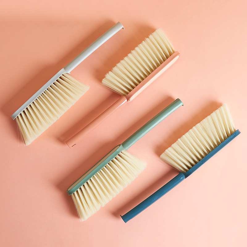 PP mīksta gultas tīrīšanas suka ar garu rokturi – tīrīšanai guļamistabā, plastmasa, 200 g, zīmols Xinjie