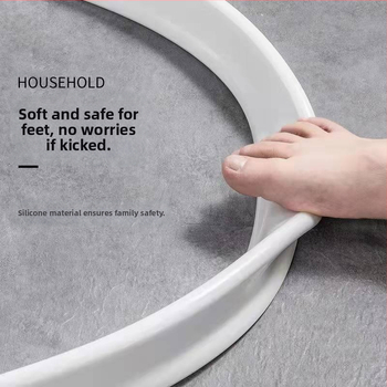 Kupaonska brtvena traka, samoljepljiva, fleksibilna, razdvajanje suho i mokro, materijal TPE