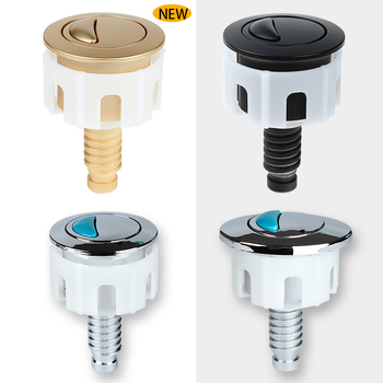 Gumb za WC - ABS, Injekcijsko prešivanje i elektroplatiranje, Svijetao luksuz stil, Marka Aojile