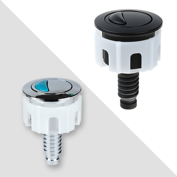 Gumb za WC - ABS, Injekcijsko prešivanje i elektroplatiranje, Svijetao luksuz stil, Marka Aojile