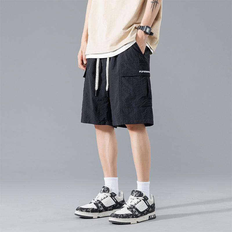 Muške ljetne lagane radne šorceve s više džepova, casual za plažu