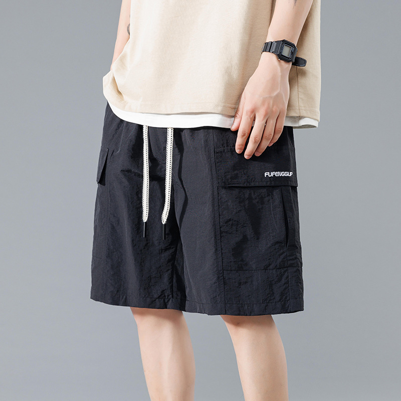 Muške ljetne lagane radne šorceve s više džepova, casual za plažu