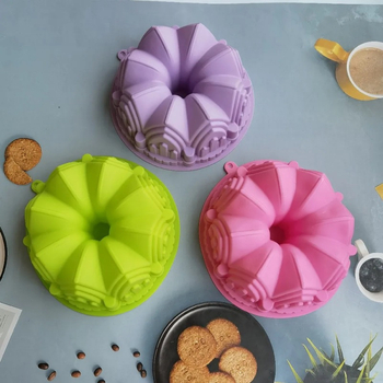 Σιλικονούχα φόρμα για κέικ με ασύμμετρη μορφή – πολυλειτουργική φόρμα για κεριά, γύψο, σαπούνι και κέικ