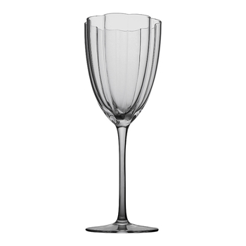 Vyno stiklas su gėlių forma (kristalas; Šiaurės stilius; pritaikomas; spausdintas logotipas)