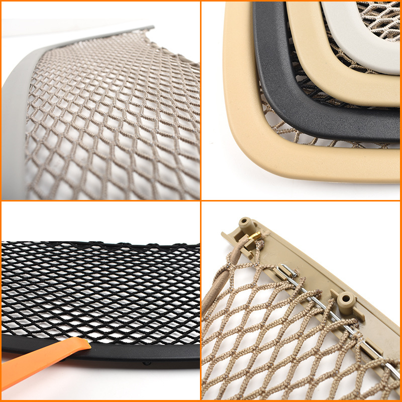 Mrežasta pretinac za stražnju sjedalu za Mercedes-Benz (W166/W164 GL, GLE, GLS, R-Class, W251) — teleskopski, s ručkom