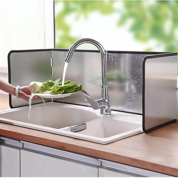 Кухненска преграда за пръски мазнини за газова котлон, високотемпературна галванизирана плоча, топлоизолационна преграда — Марка: Other; Произход: Yongkang; Категория: Other