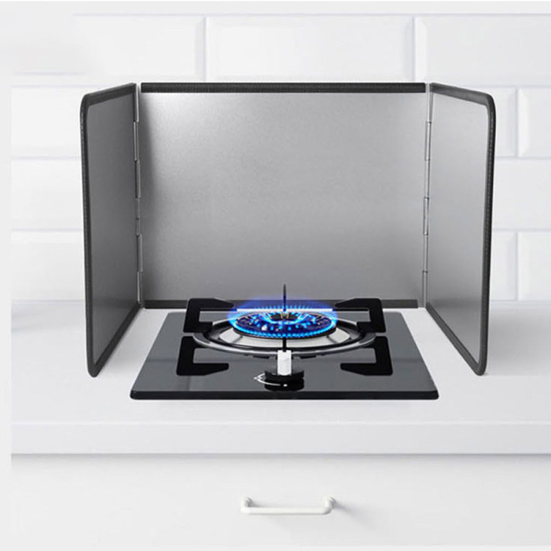 Кухненска преграда за пръски мазнини за газова котлон, високотемпературна галванизирана плоча, топлоизолационна преграда — Марка: Other; Произход: Yongkang; Категория: Other