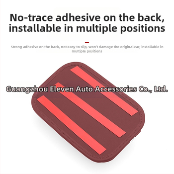 Τσάντα αποθήκευσης πίσω καθίσματος αυτοκινήτου – γνήσιο δέρμα, μάρκα XI, κρεμάμενος τύπος, εκτύπωση λογότυπου διαθέσιμη.