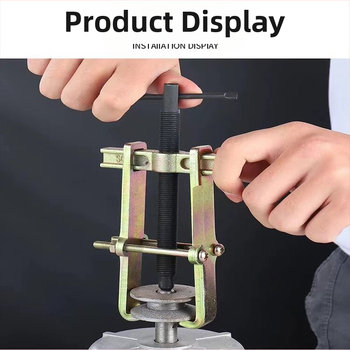 Dviejų žandikaulių traukiklis guoliams, kompaktiškas daugiafunkcinis išardymo įrankis nerūdijančio plieno guoliams, 36V