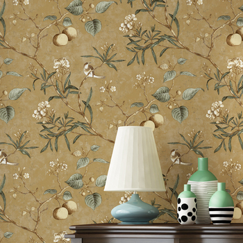 Nepluošto sienų tapetai su garso izoliacija, pluošto sluoksnis, rašto tipas, aukšta kokybė.