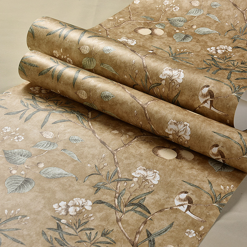 Nepluošto sienų tapetai su garso izoliacija, pluošto sluoksnis, rašto tipas, aukšta kokybė.