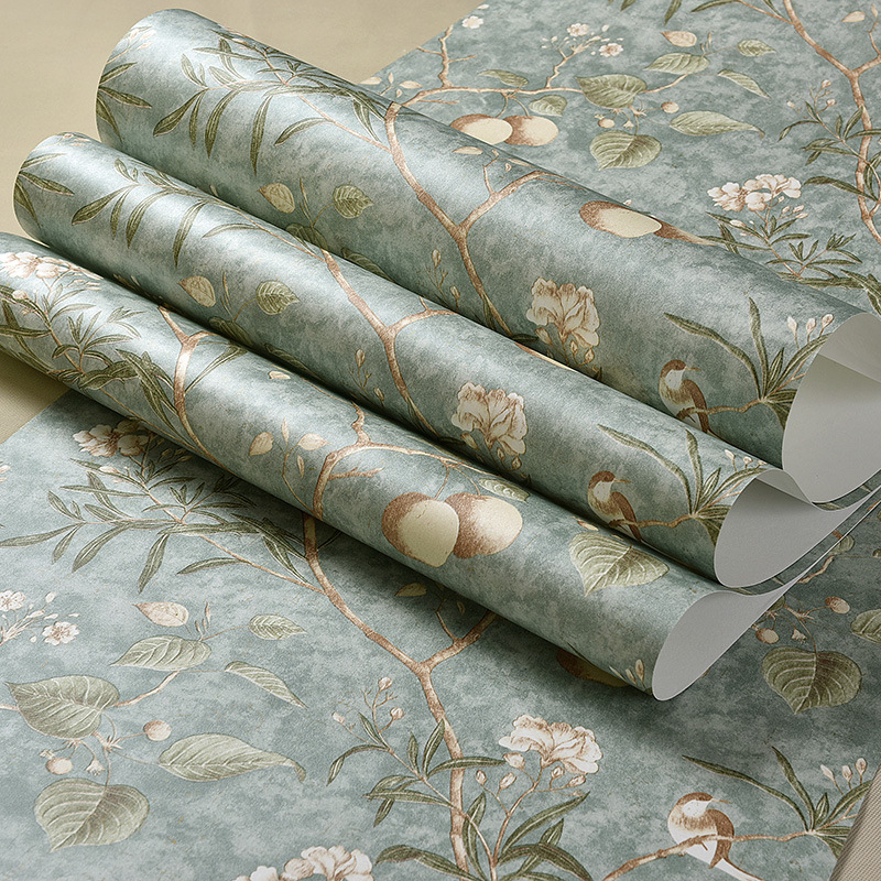 Nepluošto sienų tapetai su garso izoliacija, pluošto sluoksnis, rašto tipas, aukšta kokybė.