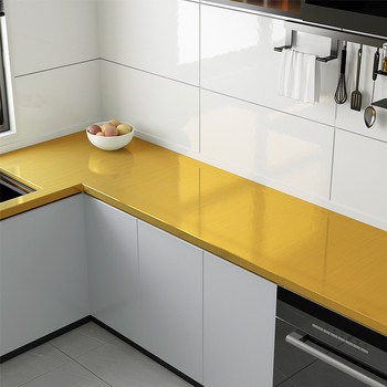 Jinhui PVC διακοσμητικό αυτοκόλλητο τοίχου – αδιάβροχο, ανθεκτικό στο λίπος, αυτοκόλλητο, 1 τεμάχιο, μοντέρνο μινιμαλιστικό στυλ, για κουζίνα και επαγγελματικούς χώρους