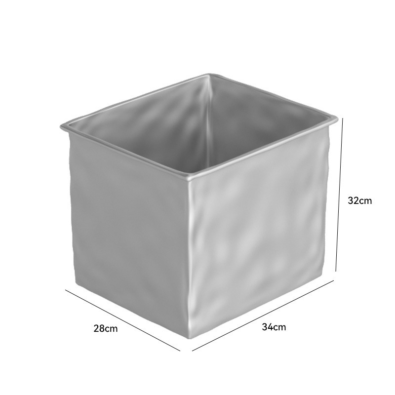 Kutija za skladištenje u prtljažniku automobila, sklopiva i vodootporna, s držalom, moguć ispis logotipa, od 1680D Oxford tkanine s PP pregradom