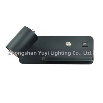 Λαμπτήρας τοίχου Yooe με αλουμινένιο κάλυμμα, μεταλλικό σώμα, LED, 220V, GU10 5W