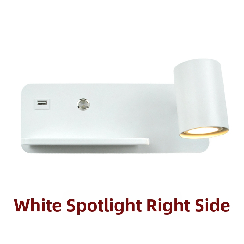 Λαμπτήρας τοίχου Yooe με αλουμινένιο κάλυμμα, μεταλλικό σώμα, LED, 220V, GU10 5W