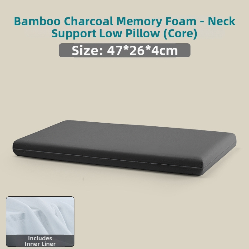 Възглавница memory cotton ултра тънка, нисък профил, правоъгълна, подходяща за деца и възрастни, с възможност за персонализиране