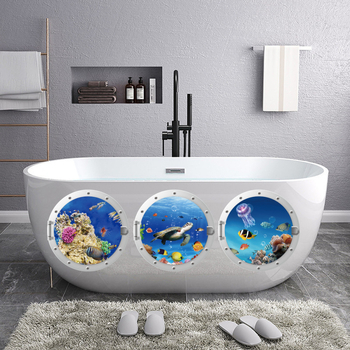 Αυτοκόλλητο τοίχου PVC, σειρά JS-N, μοτίβο θαλάσσιου βίου με χελώνα και φάλαινα, για σαλόνι ή υπνοδωμάτιο, σύγχρονο μινιμαλιστικό στυλ