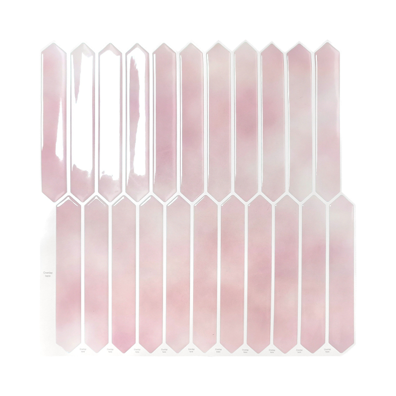 3D zidni dekorativni naljepnica, PET materijal, samoljepljiva, vodootporna i otporna na prljavštinu, pogodna za dnevni boravak, spavaću sobu, studij i kuhinju