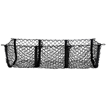 Δίκτυο αποθήκευσης πορτμπαγκάζ με τρία διαμερίσματα, σύστημα ανάρτησης, προσαρμόσιμο, εκτύπωση λογότυπου