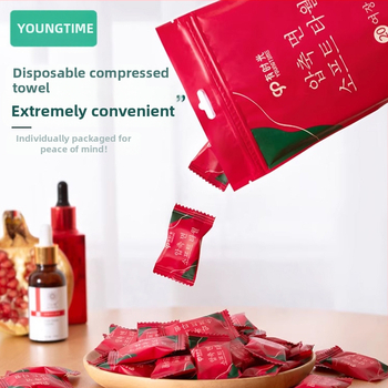 Πετσέτες προσώπου μίας χρήσης από μη υφασμένο ύφασμα, σετ ταξιδιού, 100 φύλλα, για καθαρισμό