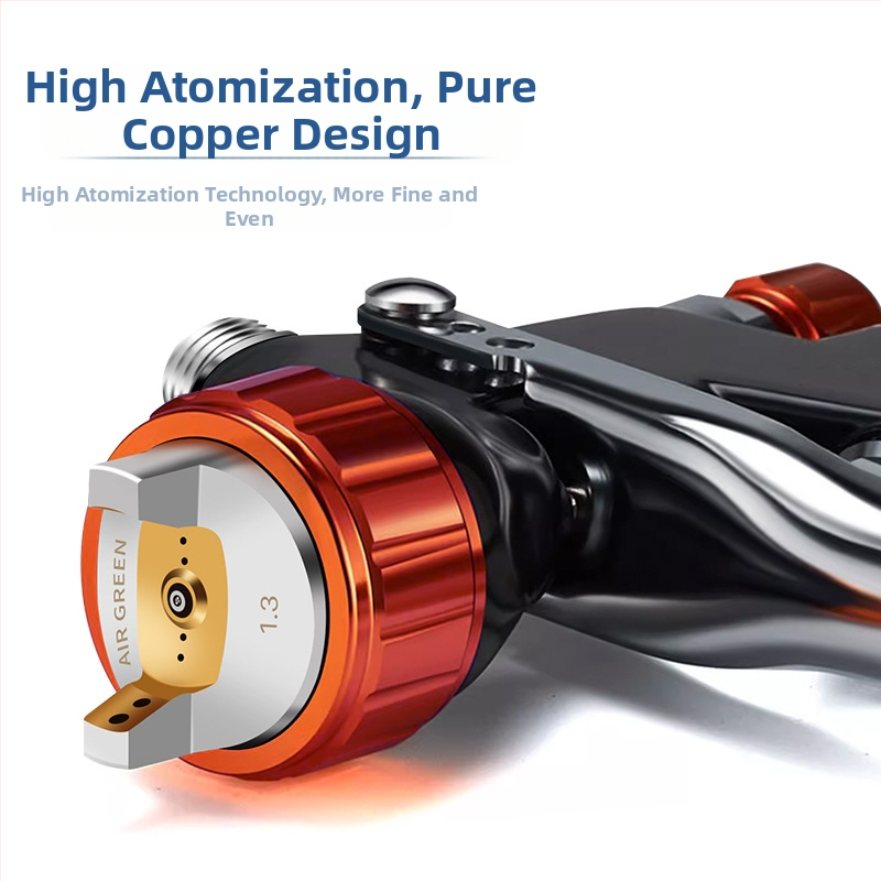 Пистолет за покритие Topcoat с горен резервоар, висока атомизация, за автомобили, мебели и кораби, разстояние на пръскане 200 мм