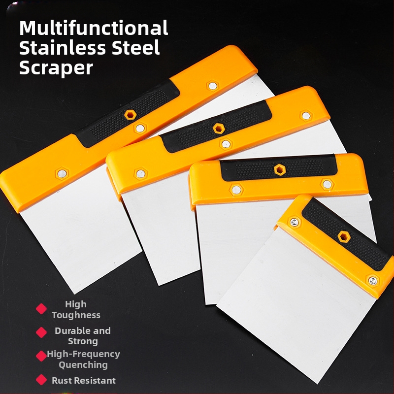 Шпатула за шпакловане – марка Jinglihua, модел Putty scraper, код на продукта Scraper-001, приложение: мултифункционално битово почистване, произход: Хенан, Китай