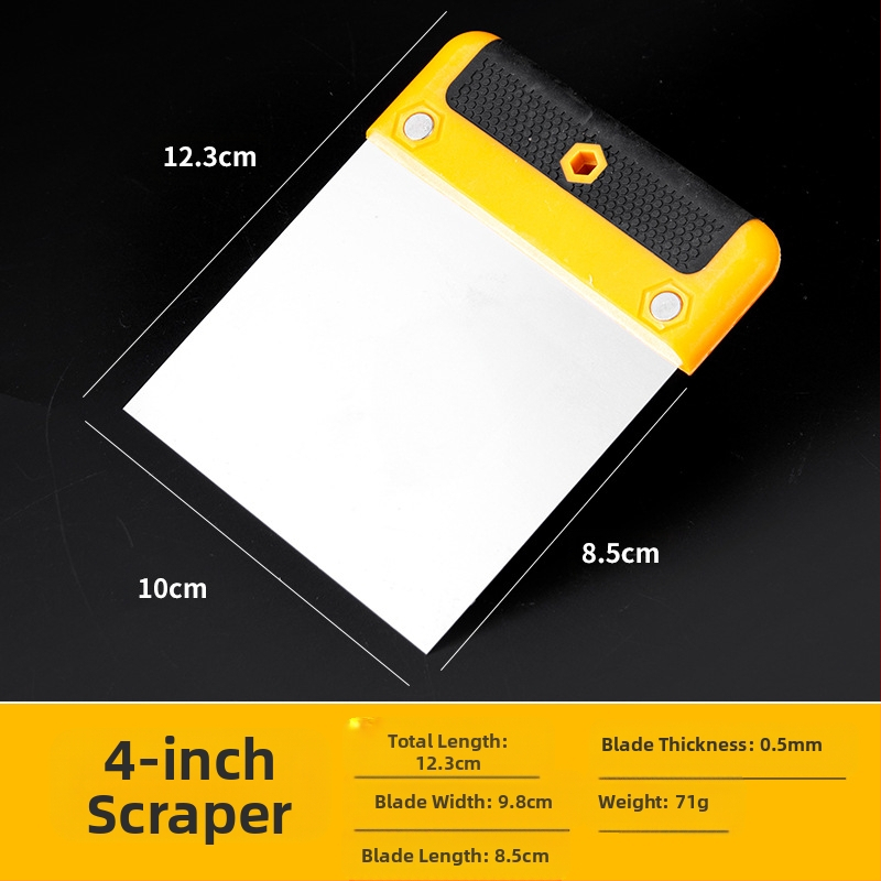 Шпатула за шпакловане – марка Jinglihua, модел Putty scraper, код на продукта Scraper-001, приложение: мултифункционално битово почистване, произход: Хенан, Китай