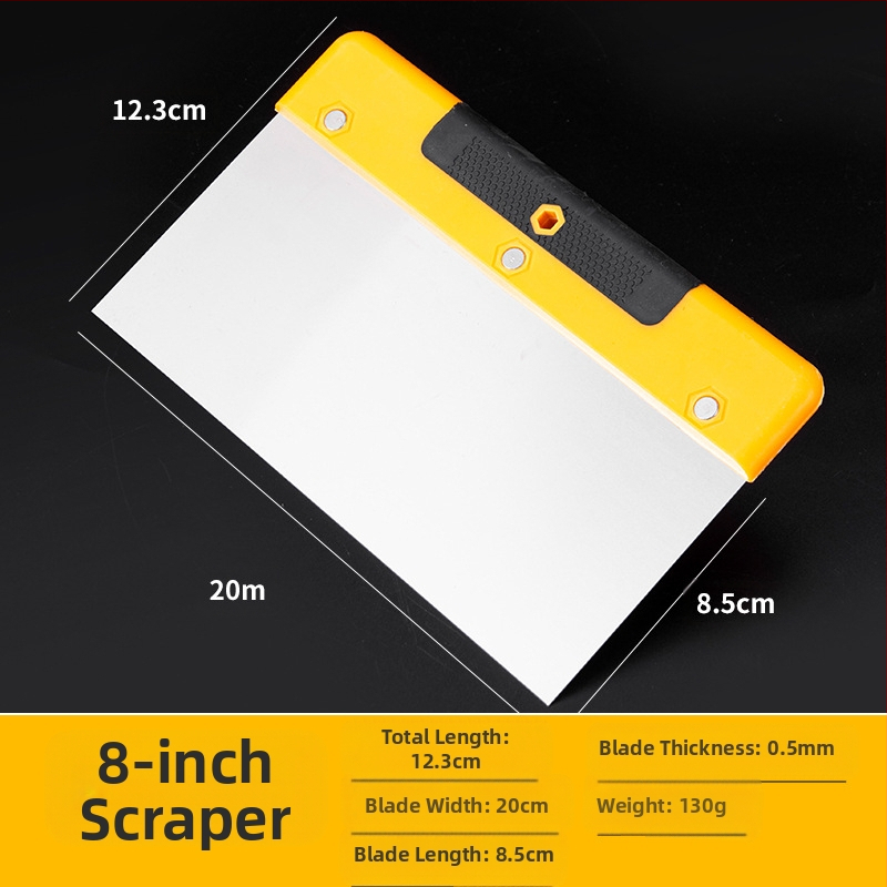 Шпатула за шпакловане – марка Jinglihua, модел Putty scraper, код на продукта Scraper-001, приложение: мултифункционално битово почистване, произход: Хенан, Китай