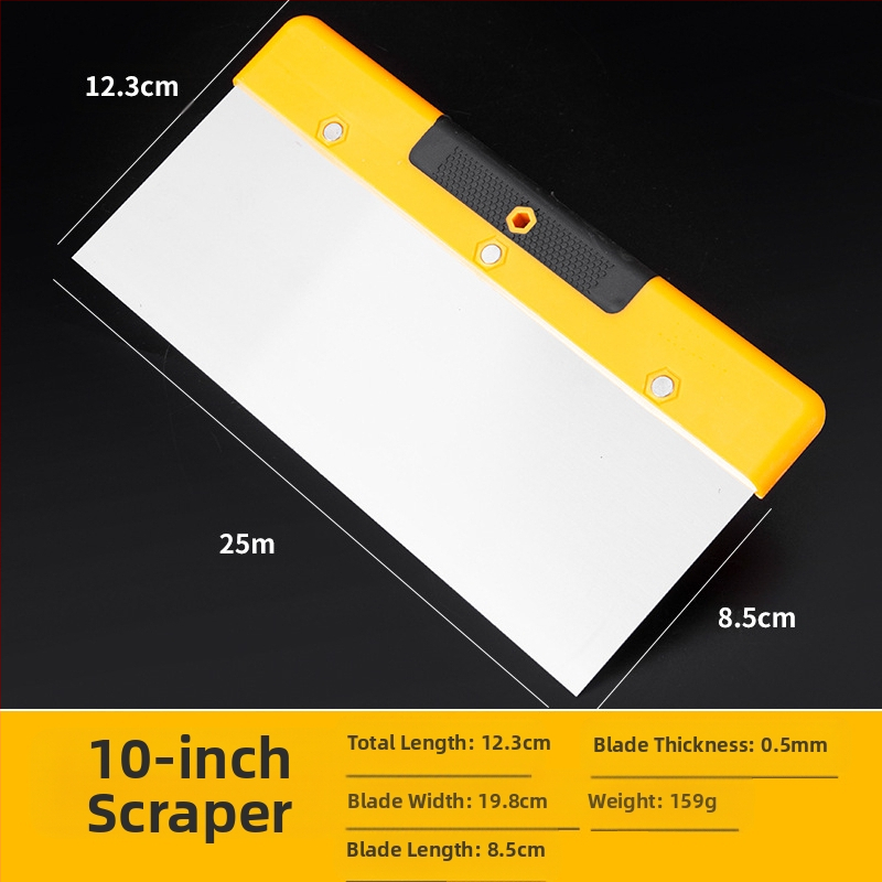 Шпатула за шпакловане – марка Jinglihua, модел Putty scraper, код на продукта Scraper-001, приложение: мултифункционално битово почистване, произход: Хенан, Китай