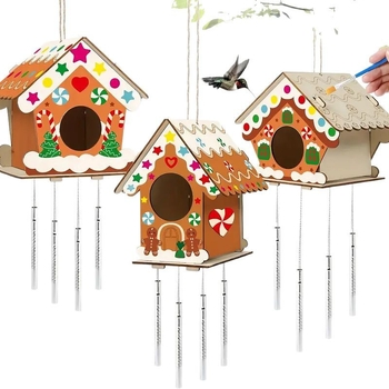 Дървен комплект за ръчна изработка за висулка — Boxwood, Jinqi, модерен минималистичен стил, за домашна употреба