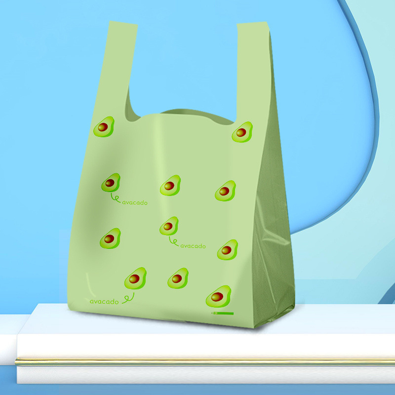 Vienkartinė plastikinė pakuotė su petnešėle tiekimui | Ganruan PE, gyvūnų raštas, Pavasaris 2024