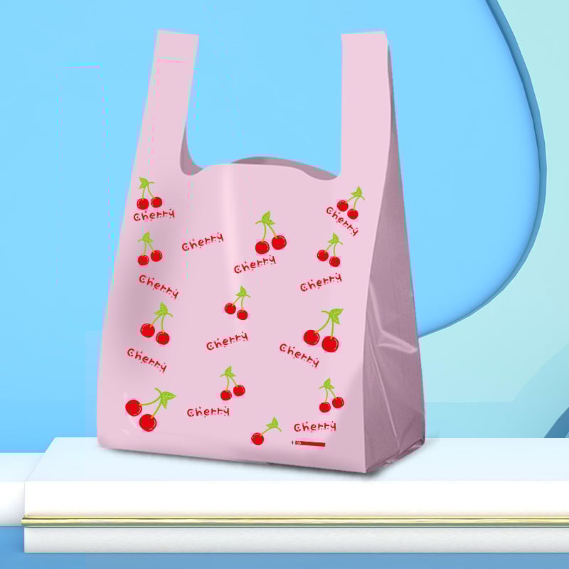 Vienkartinė plastikinė pakuotė su petnešėle tiekimui | Ganruan PE, gyvūnų raštas, Pavasaris 2024