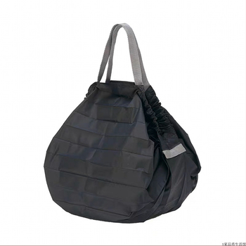 Poliesterinė sulankstoma pirkinių tašė, ekologiška, lengva, nešiojama, su logotipo spausdinimo galimybe