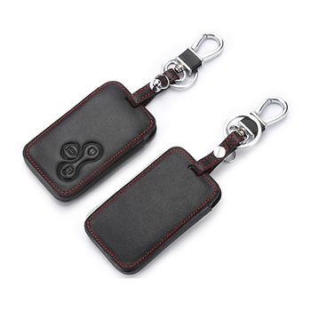 Κάλυμμα κλειδιού Renault Classic από δέρμα αγελάδας, απλό στυλ, αδειοδοτημένη ιδιωτική ετικέτα