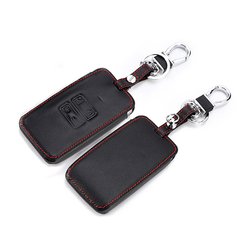 Renault Classic kućište ključa od kože bivola, jednostavan stil, licencirana privatna etiketa