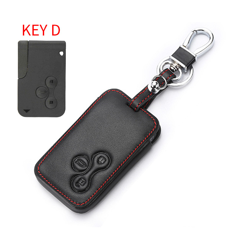 Renault Classic kućište ključa od kože bivola, jednostavan stil, licencirana privatna etiketa