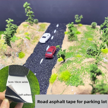 Архитектурен модел: стикери за пътна настилка (асфалт) за миниатюрна диорама DIY. Материал: пластмаса; Марка: Micro view empire wjdg-model; Възраст: 15–35; Категория: Архитектурен модел.
