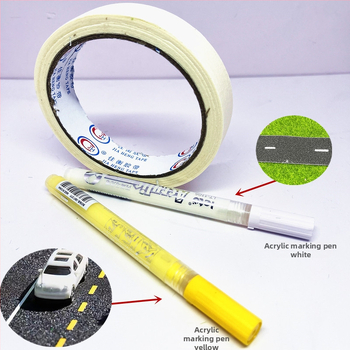 Архитектурен модел: стикери за пътна настилка (асфалт) за миниатюрна диорама DIY. Материал: пластмаса; Марка: Micro view empire wjdg-model; Възраст: 15–35; Категория: Архитектурен модел.