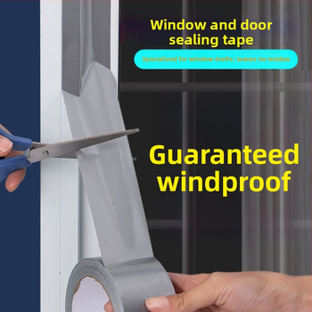 Уплътнителна лента за прозорци — ветроустойчиво уплътнение, износоустойчивост, устойчивост на стареене и корозия; модел Windproof Tape, марка Good craftsman, OEM лого