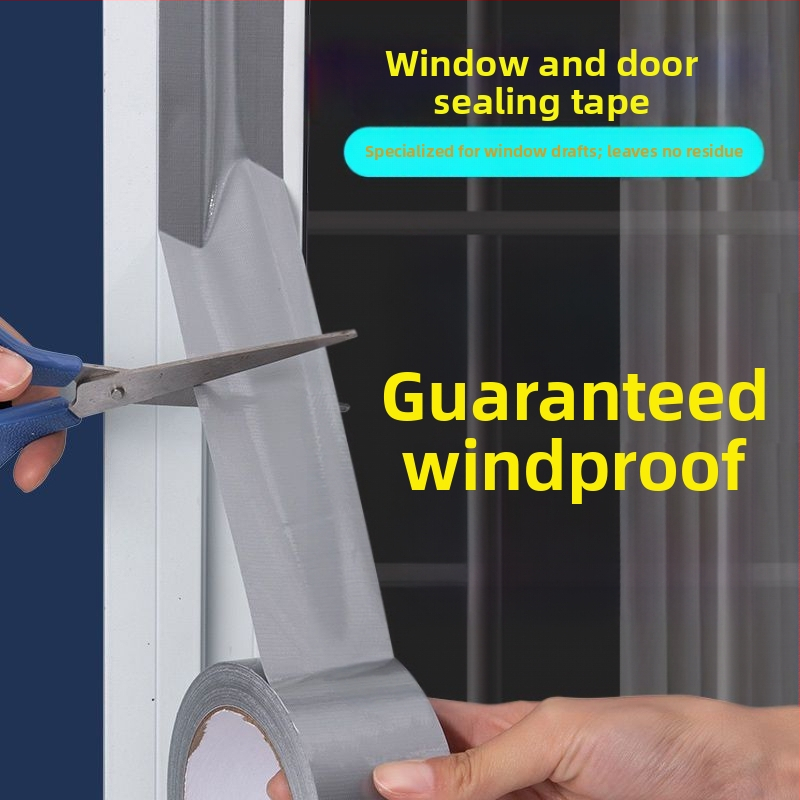 Уплътнителна лента за прозорци — ветроустойчиво уплътнение, износоустойчивост, устойчивост на стареене и корозия; модел Windproof Tape, марка Good craftsman, OEM лого